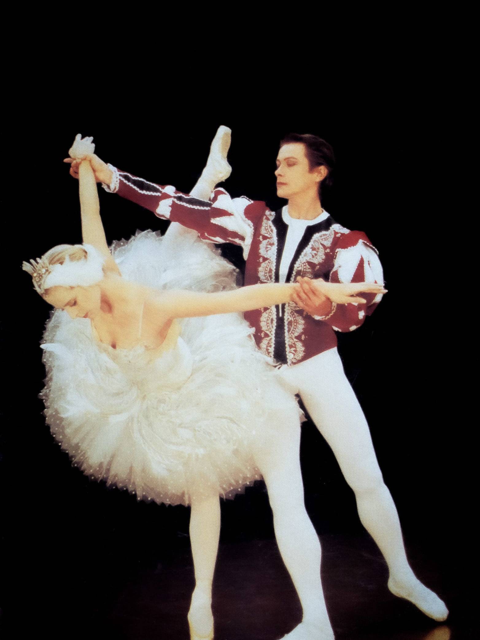 les deux costumes réalisés pour deux danseurs de ballet